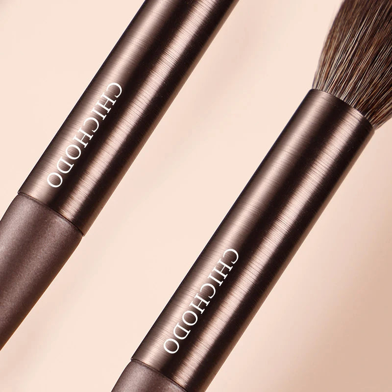 CHICHODO Mkeup Brush-Violet 9pcs Professional Make up Brushes Set-Powder Highlighter Eyebrow Eyeshadow Pens-Beginer Makeup Tools