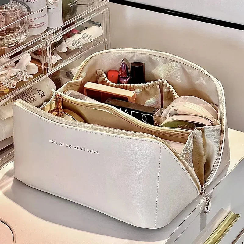 大容量メイクアップケース|旅行用多機能スマート収納バッグ