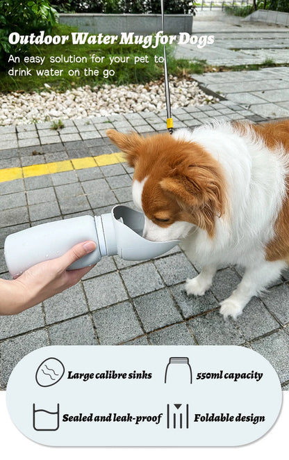 Pet Outdoor Walking Leak Proof Mug Portable (ペット用携帯給水ボトル)